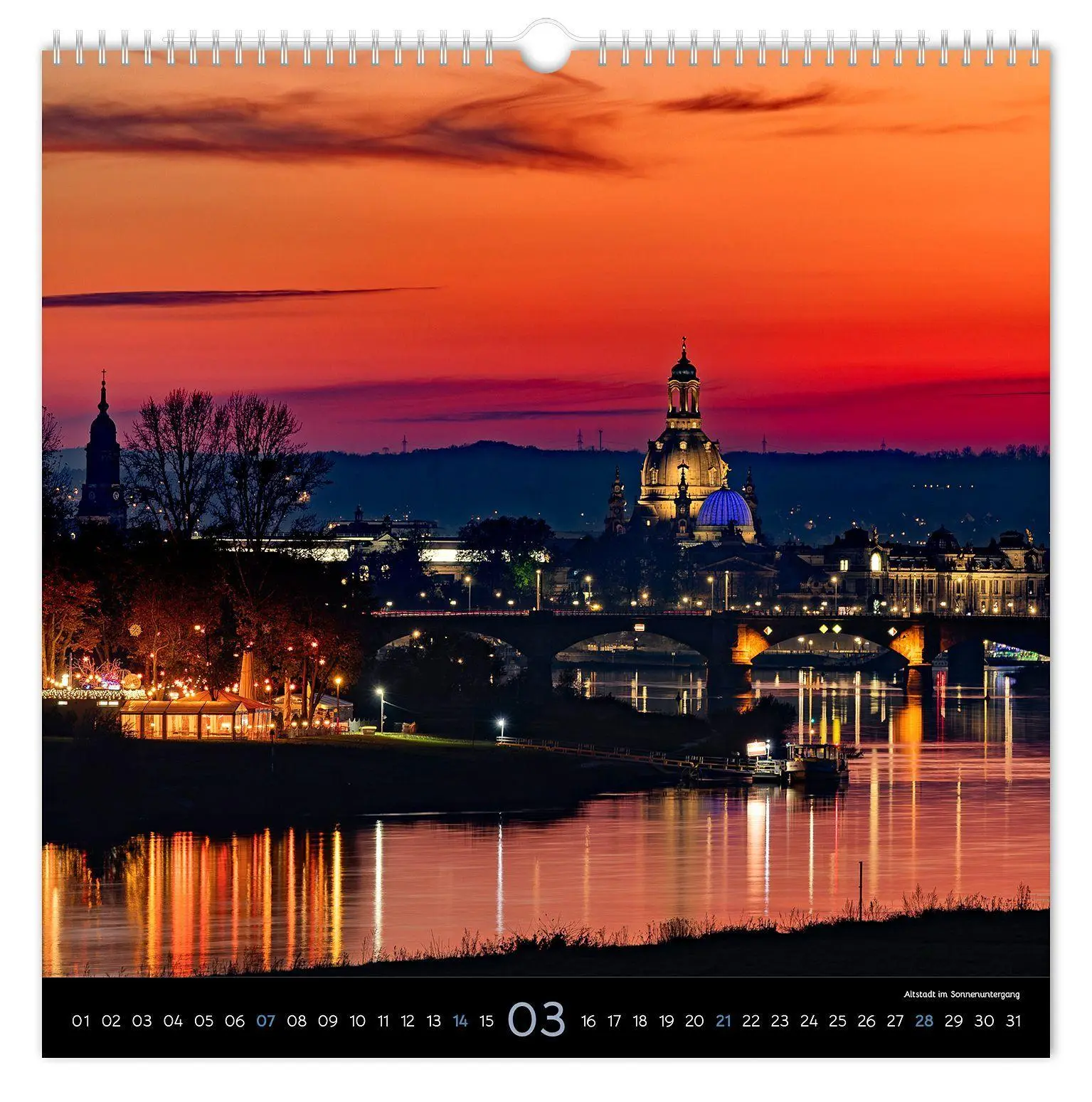 Bild: 9783912303216 | Kalender Stimmungsvolles Dresden 2027 | Peter Schubert | Kalender