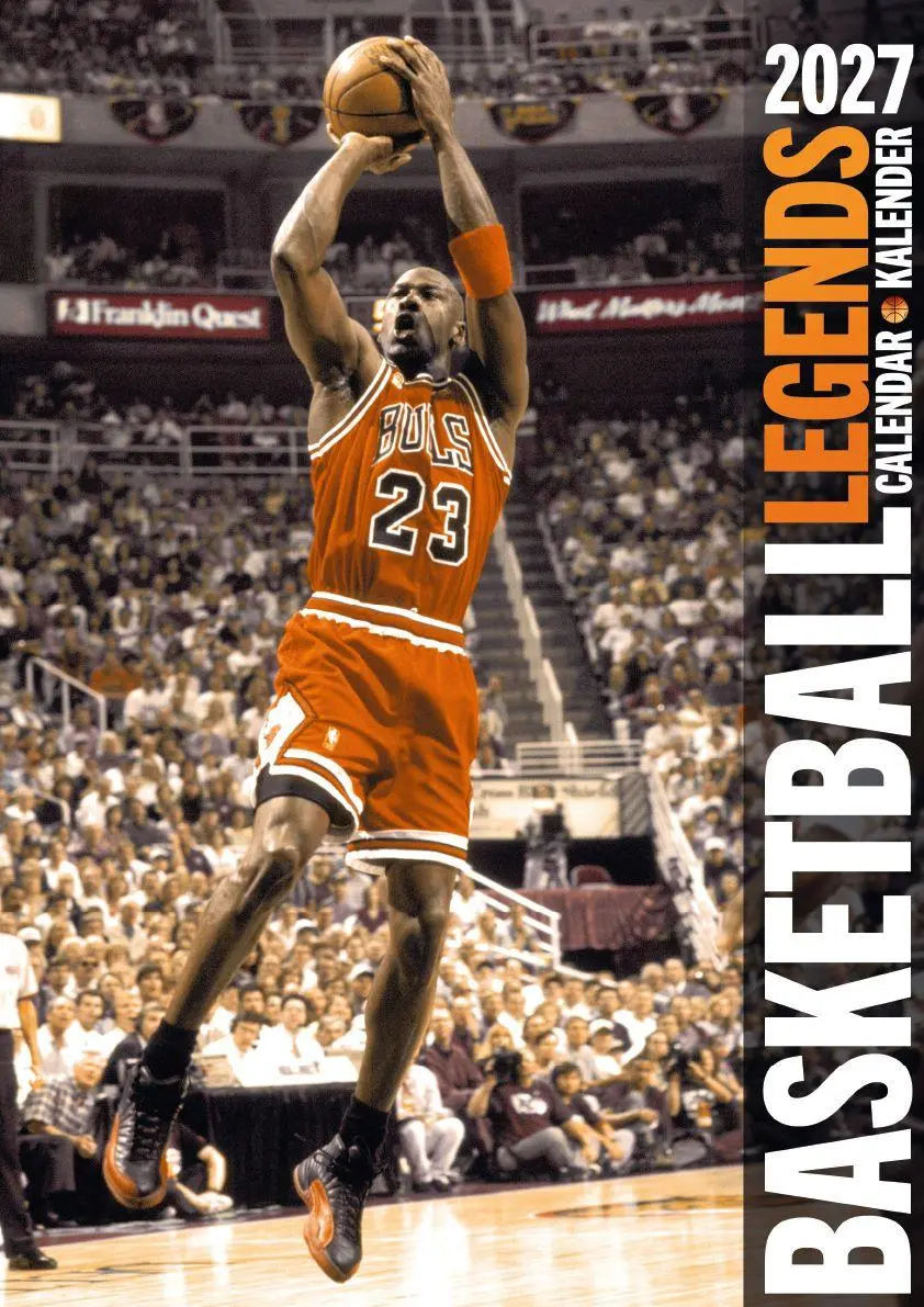 Cover: 9798893613216 | Basketball Legenden Kalender 2027 | Michael Jordan (u. a.) | Kalender
