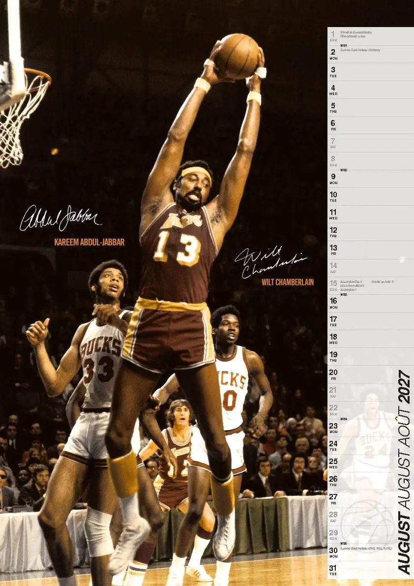 Bild: 9798893613216 | Basketball Legenden Kalender 2027 | Michael Jordan (u. a.) | Kalender