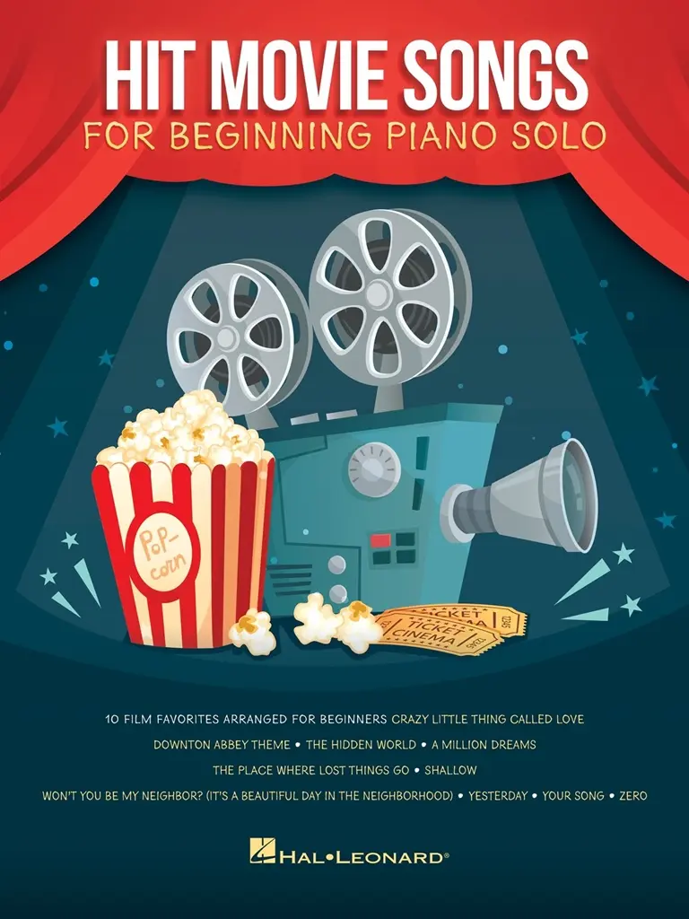 Cover: 840126913316 | Hit Movie Songs | For Beginning Piano Solo | Buch | Deutsch | 2020