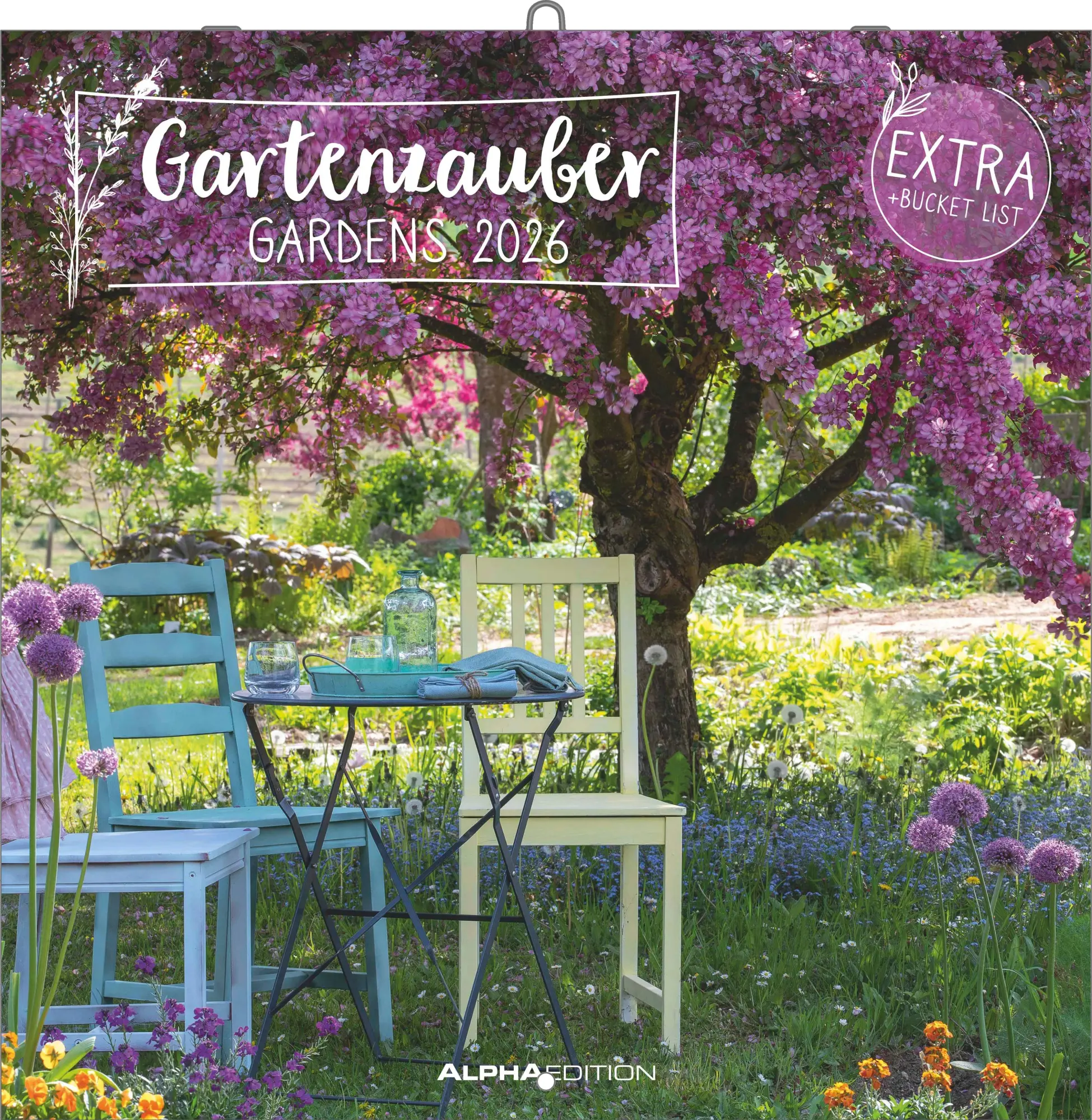 Cover: 4069095003316 | Gartenzauber 2026 - Broschürenkalender 30x30 cm (30x60 geöffnet) -...