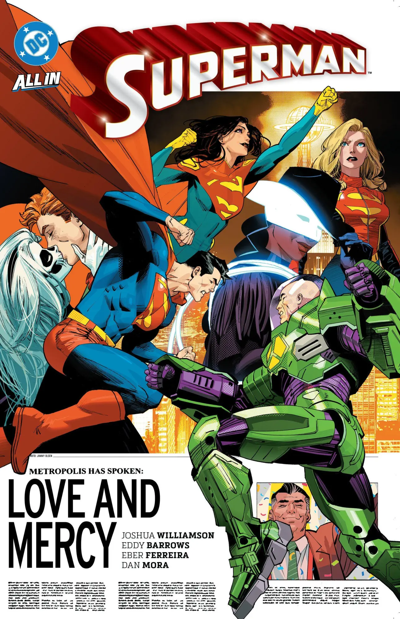 Cover: 9781799503316 | Superman Vol. 5: Love and Mercy | Dan Mora (u. a.) | Taschenbuch