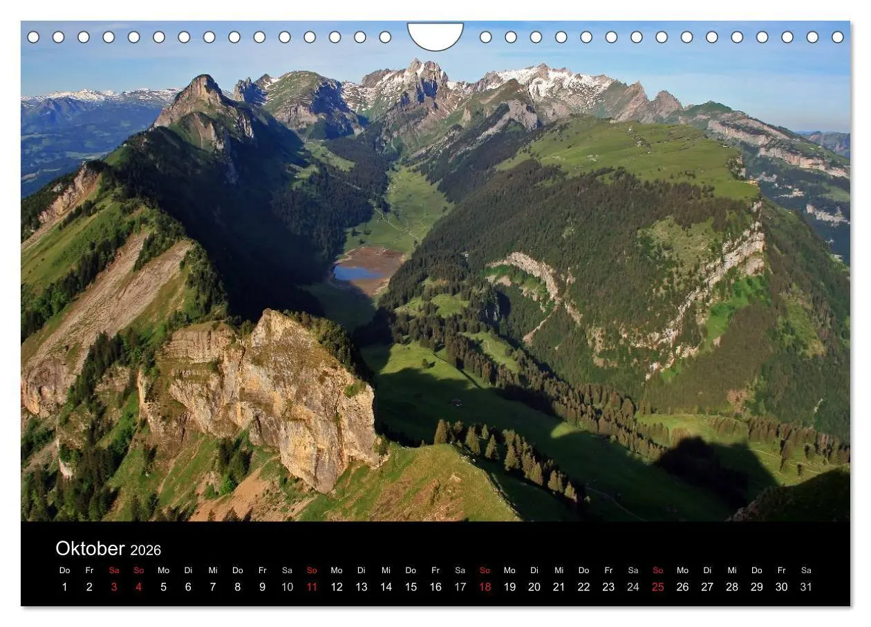 Bild: 9783516083316 | Zauber der Berge. Die Schweizer Alpen (Wandkalender 2026 DIN A4...