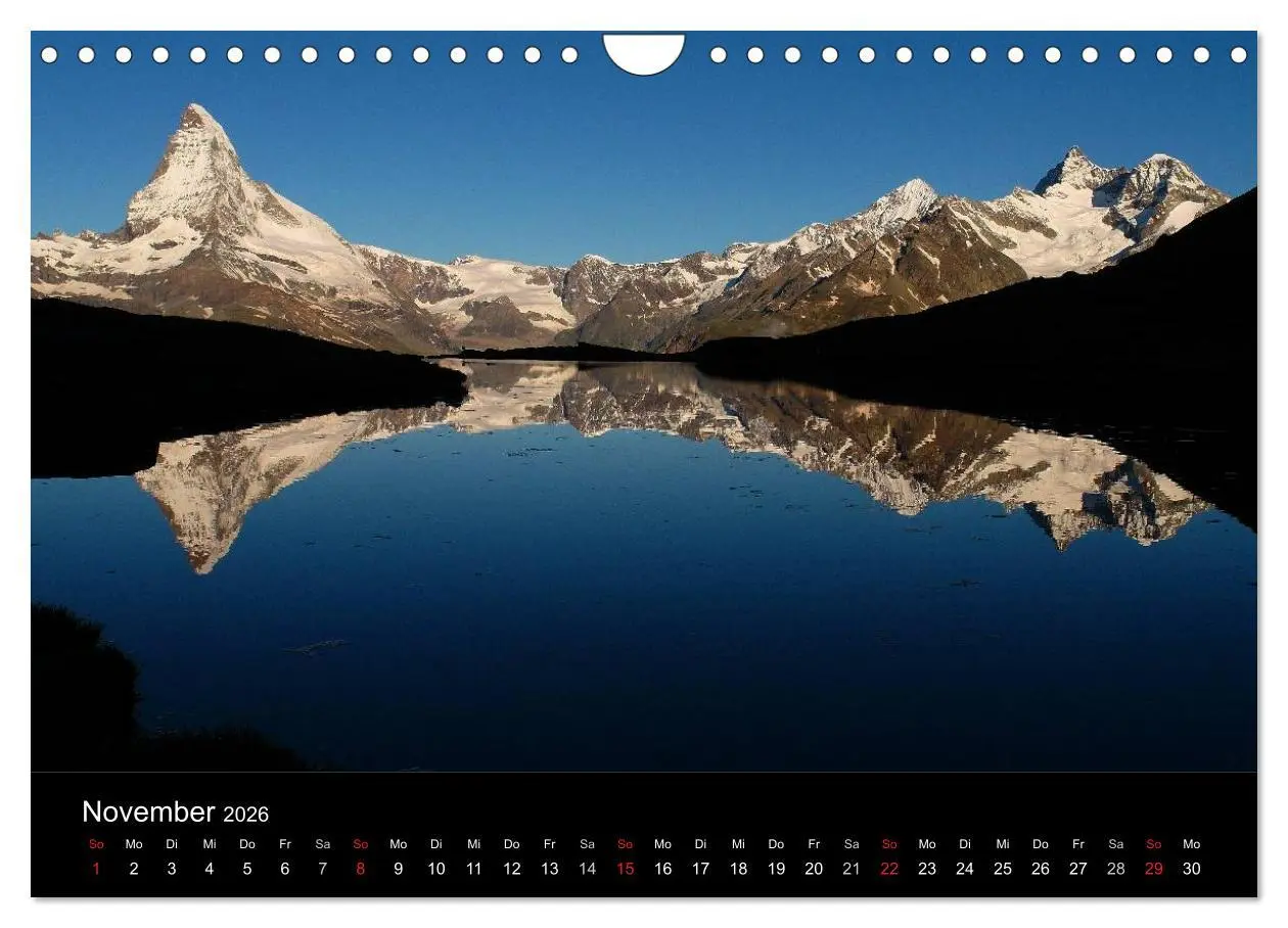 Bild: 9783516083316 | Zauber der Berge. Die Schweizer Alpen (Wandkalender 2026 DIN A4...