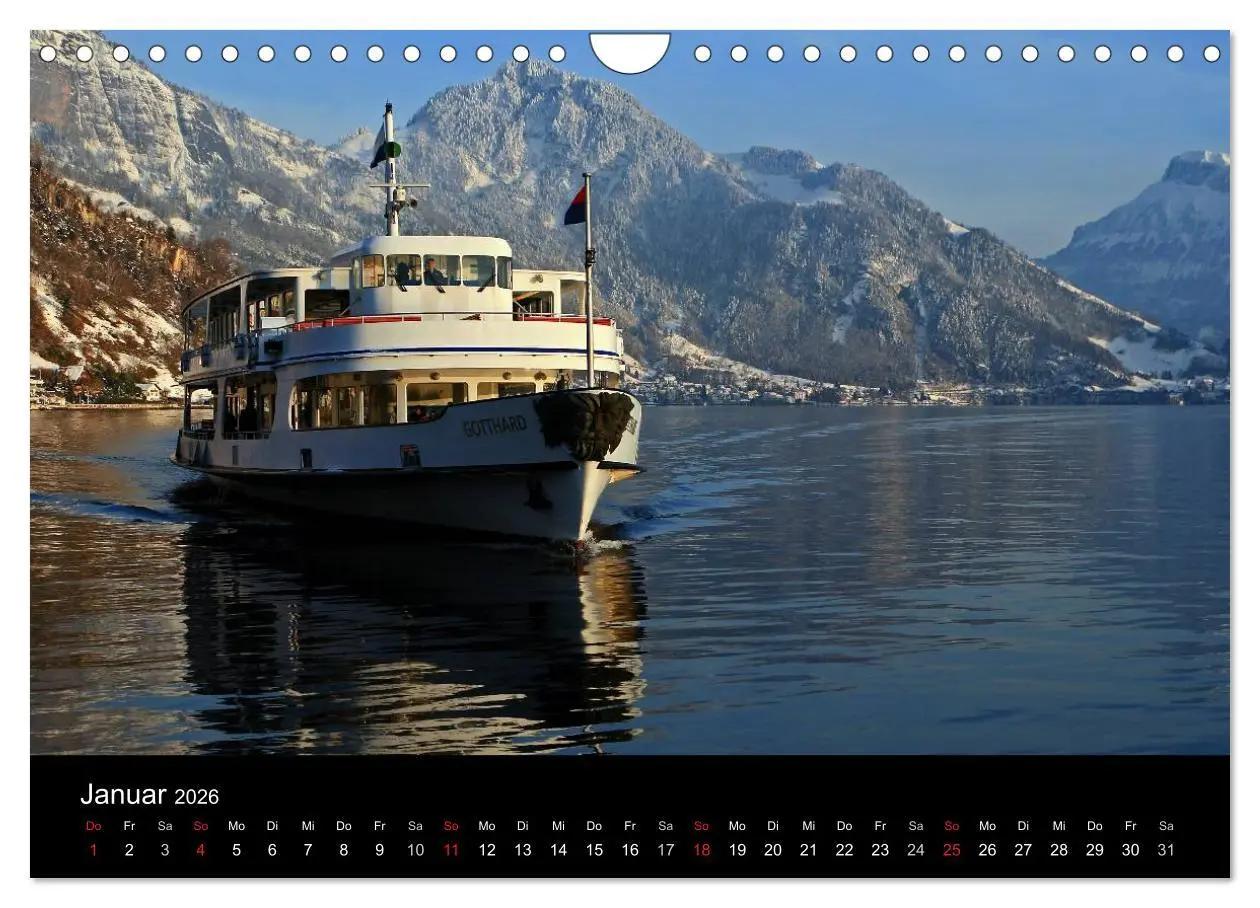Bild: 9783516083316 | Zauber der Berge. Die Schweizer Alpen (Wandkalender 2026 DIN A4...