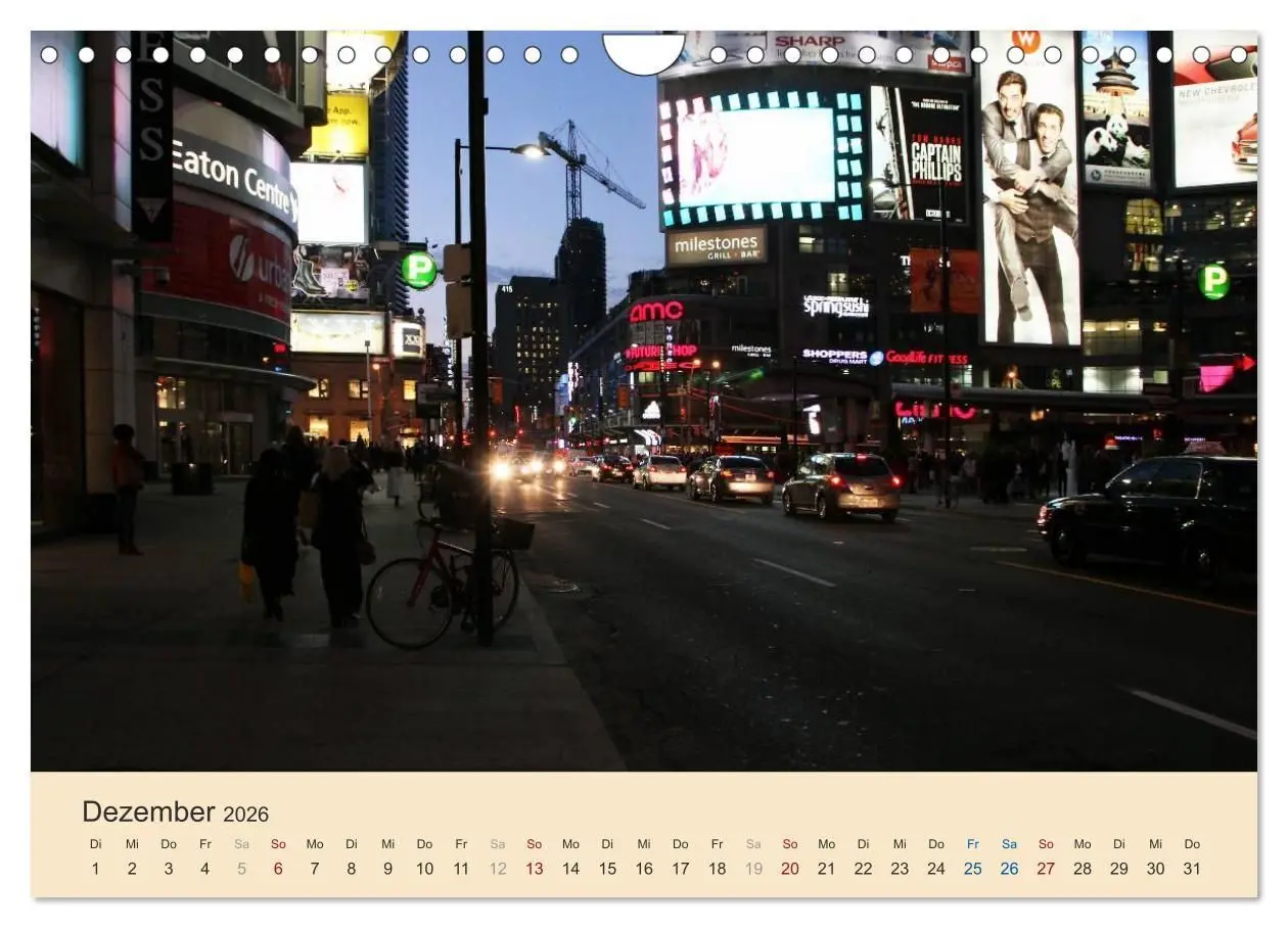 Bild: 9783516223316 | Toronto - Metropole in Ostkanada (Wandkalender 2026 DIN A4 quer),...
