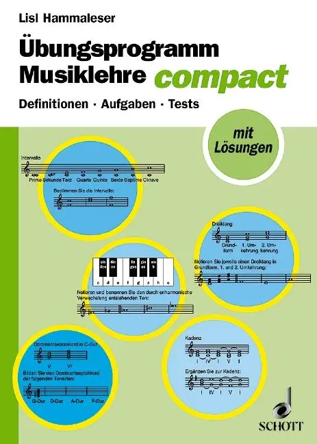 Cover: 9783795723316 | Übungsprogramm Musiklehre | Definitionen, Aufgaben, Tests | Hammaleser