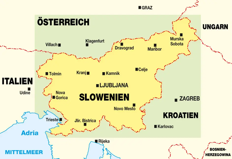 Bild: 9783931103316 | Höfer Straßenkarte SL 600 Slowenien 1:250.000 | (Land-)Karte | Deutsch
