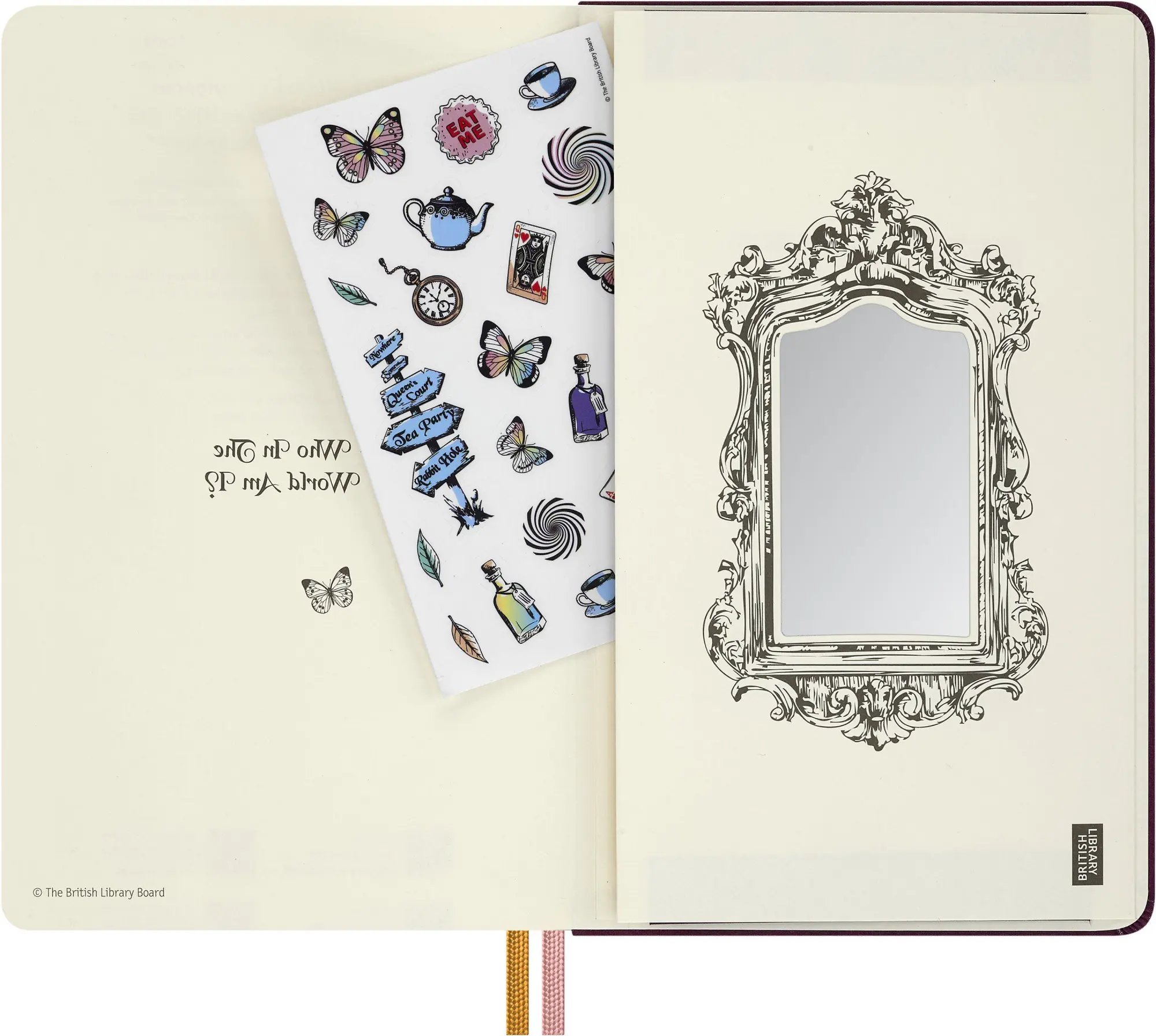 Bild: 8056711513416 | Moleskine Alice im Wunderland Notizbuch limitierte Ausgabe, L/A5,...