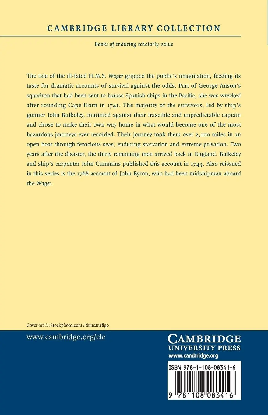 Rückseite: 9781108083416 | A Voyage to the South-Seas, in the Years 1740-1 | Bulkeley (u. a.)