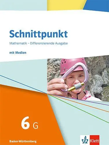 Cover: 9783127453416 | Schnittpunkt Mathematik 6G. Schulbuch mit Medien Klasse 6...