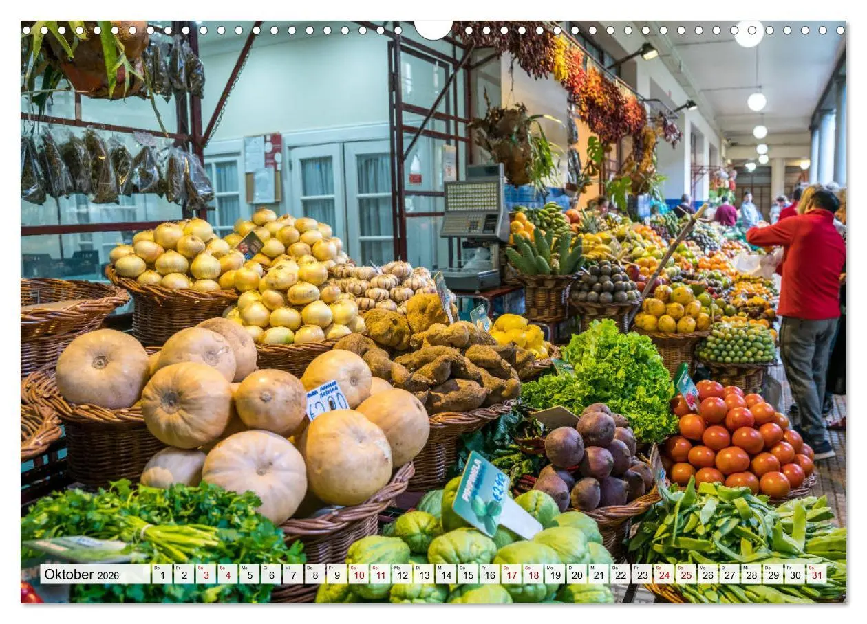 Bild: 9783457813416 | Madeira - Funchal (Wandkalender 2026 DIN A3 quer), CALVENDO...
