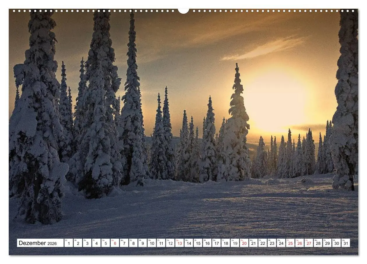 Bild: 9783516073416 | Wintermärchen Landschaften im Schnee (Wandkalender 2026 DIN A2...