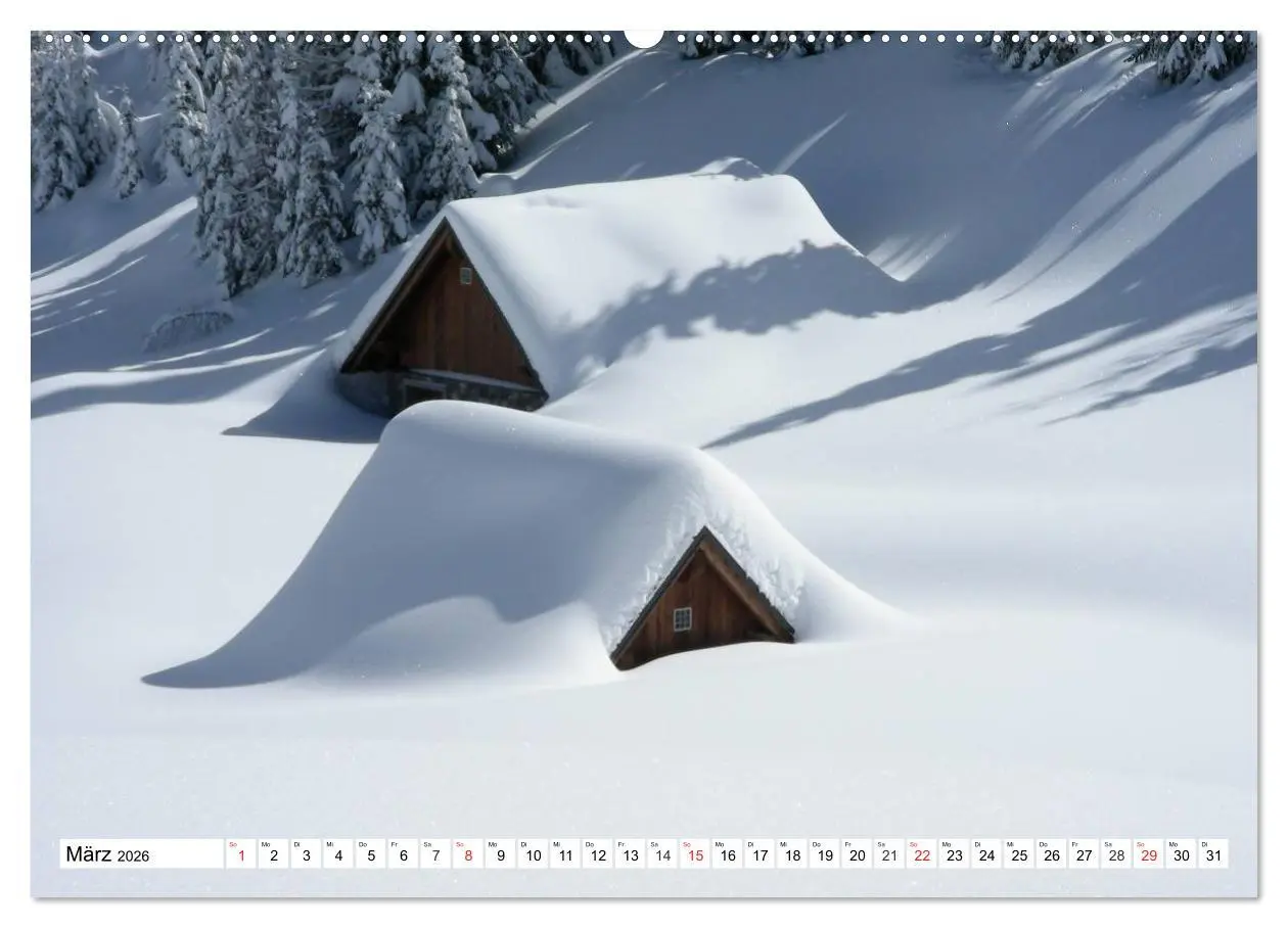 Bild: 9783516073416 | Wintermärchen Landschaften im Schnee (Wandkalender 2026 DIN A2...