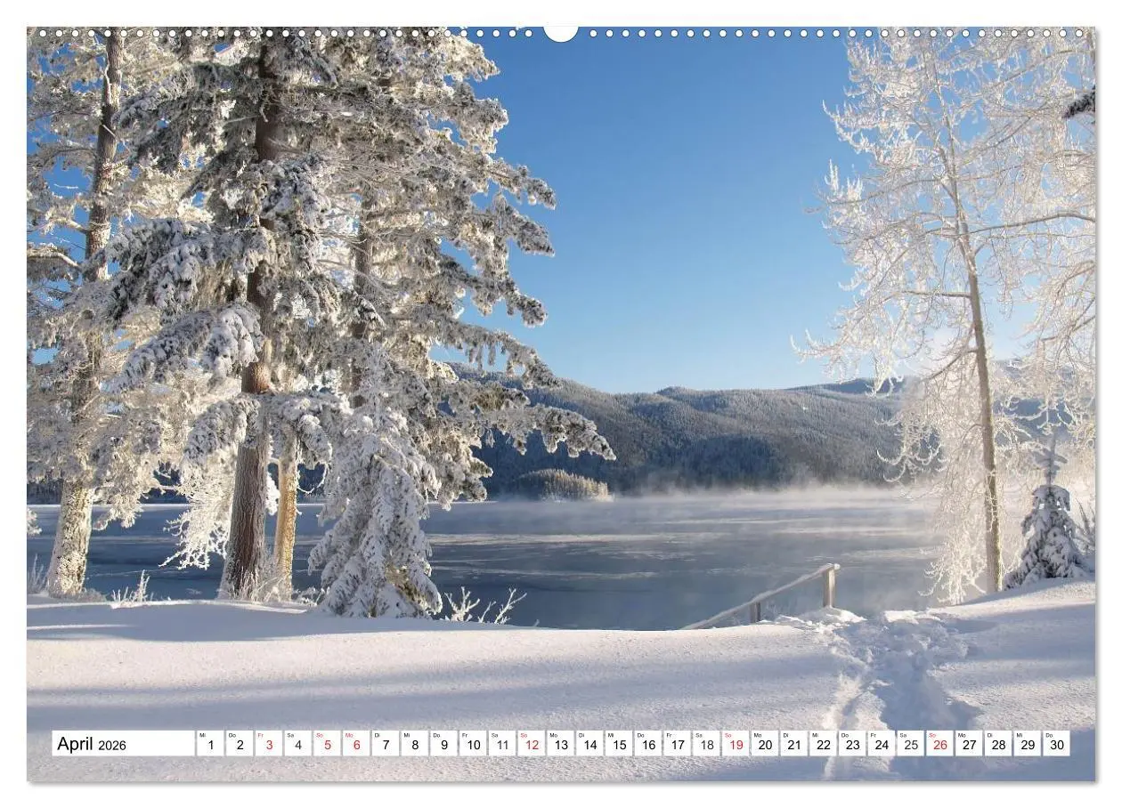 Bild: 9783516073416 | Wintermärchen Landschaften im Schnee (Wandkalender 2026 DIN A2...