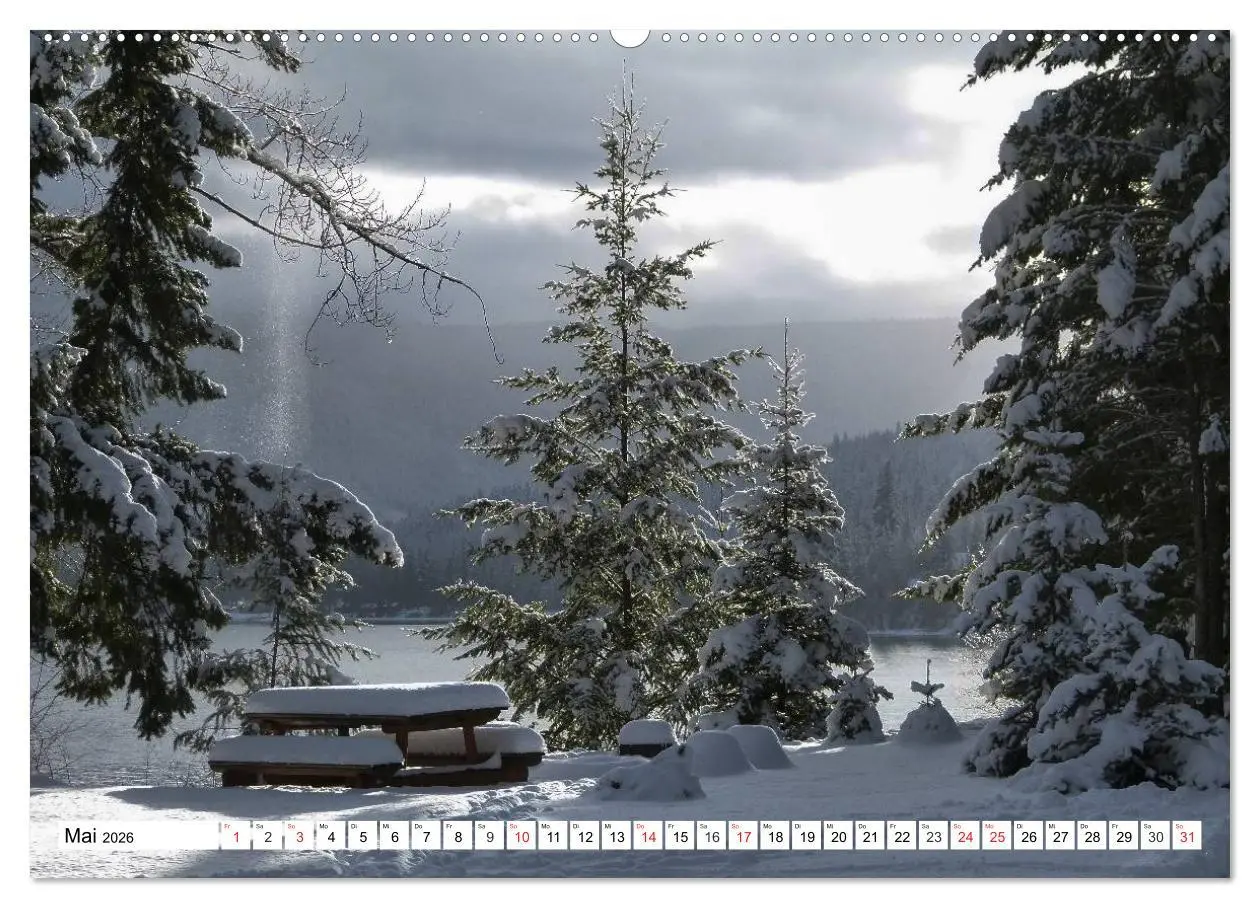 Bild: 9783516073416 | Wintermärchen Landschaften im Schnee (Wandkalender 2026 DIN A2...