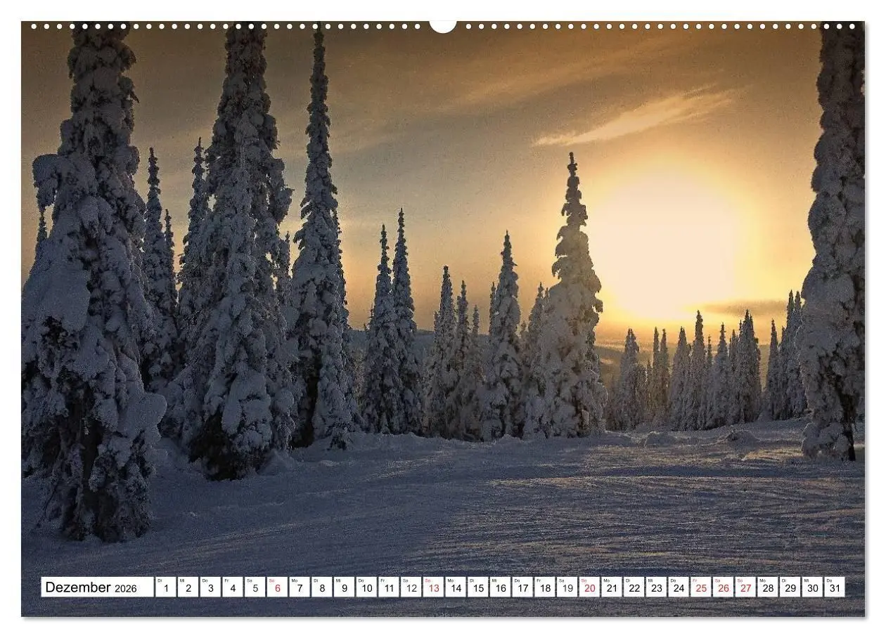Bild: 9783516073416 | Wintermärchen Landschaften im Schnee (Wandkalender 2026 DIN A2...