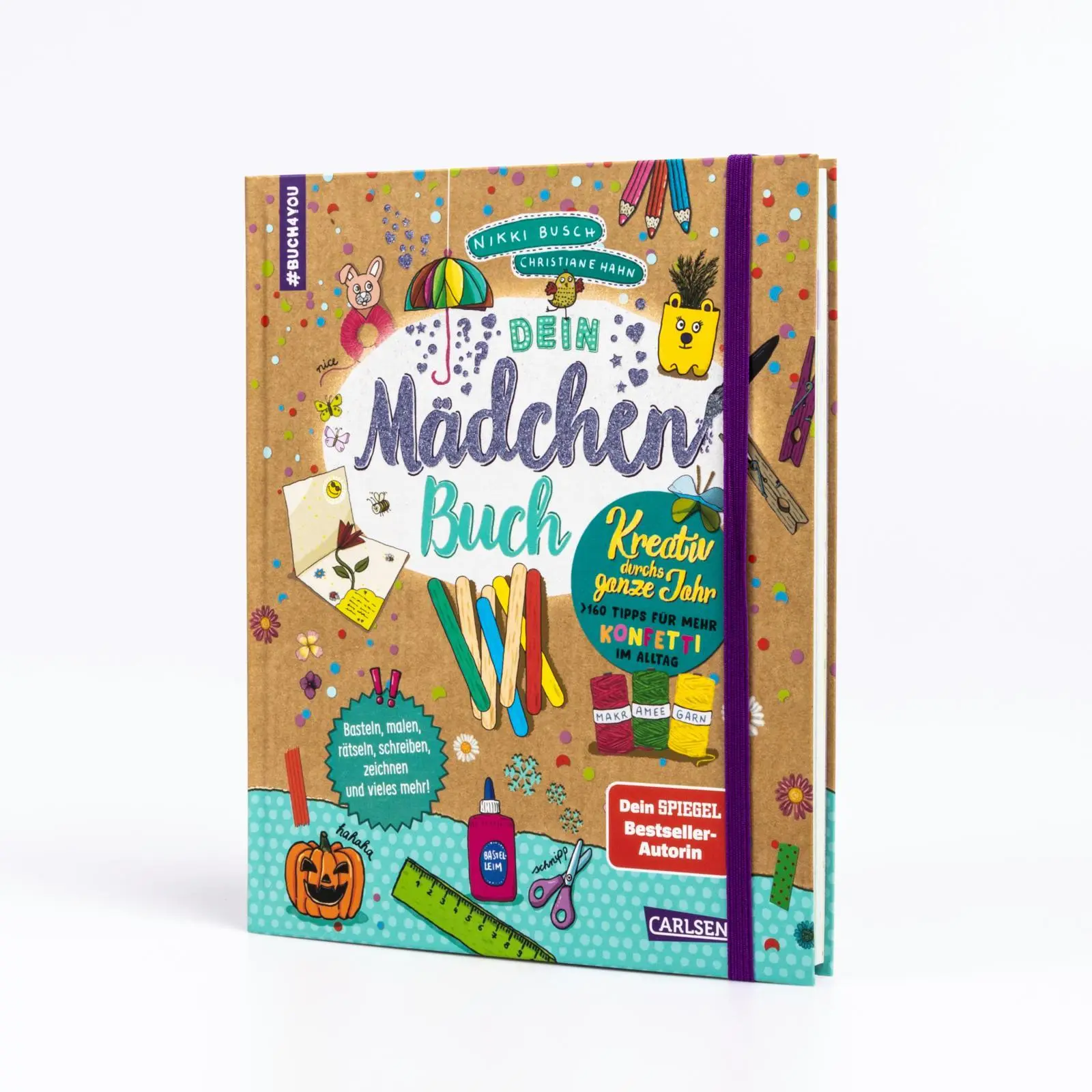 Bild: 9783551173416 | #buch4you: Dein Mädchenbuch: Kreativ durch's ganze Jahr | Nikki Busch Bild: 9783551173416 | #buch4you: Dein Mädchenbuch: Kreativ durch's ganze Jahr | Nikki Busch