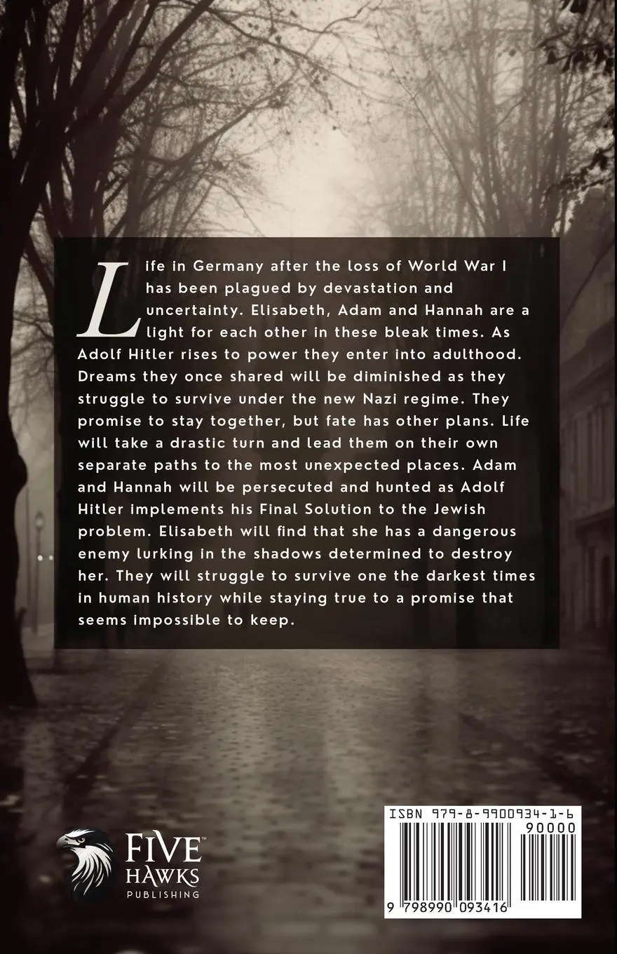 Rückseite: 9798990093416 | A Promise | A Sweeping Story of Friendship in WWII | Amelia Martin