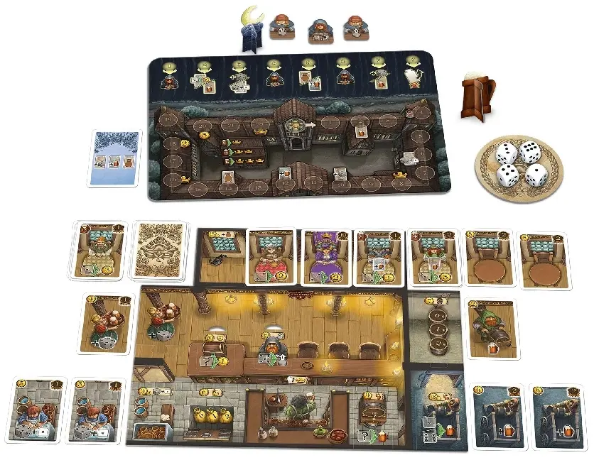 Bild: 4001504493516 | Die Tavernen im Tiefen Thal (Spiel) | Wolfgang Warsch | Spiel | 49351