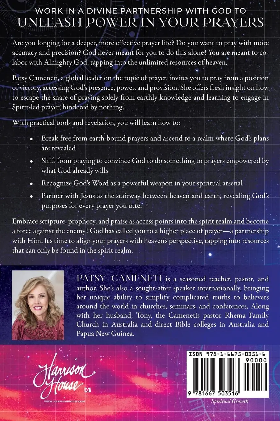 Rückseite: 9781667503516 | The Spirit Realm | The Place We Work with God in Prayer | Cameneti