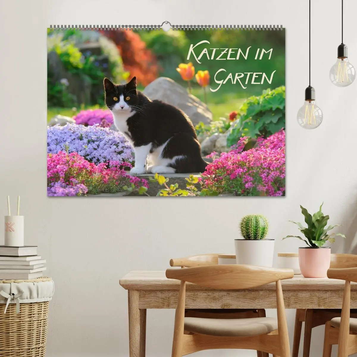 Bild: 9783516203516 | Katzen im Garten (Wandkalender 2026 DIN A2 quer), CALVENDO...