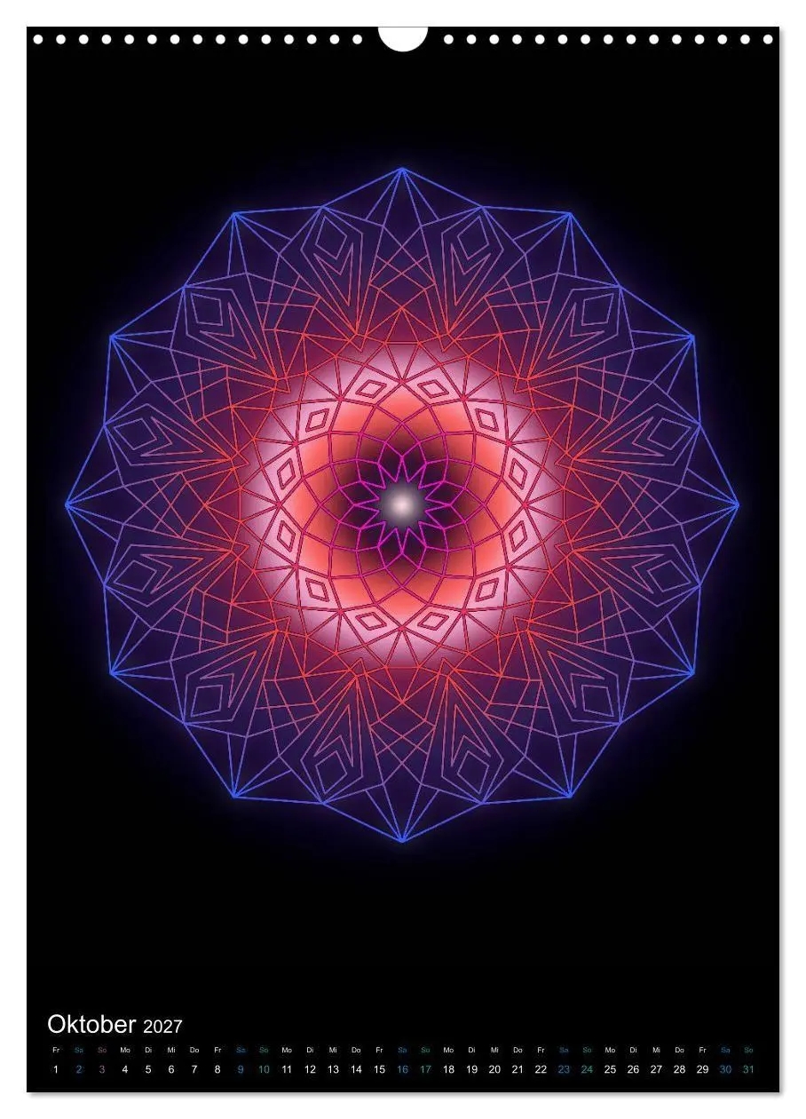 Bild: 9783569603516 | Mandala-Kalender 2027 (Wandkalender 2027 DIN A3 hoch), CALVENDO...