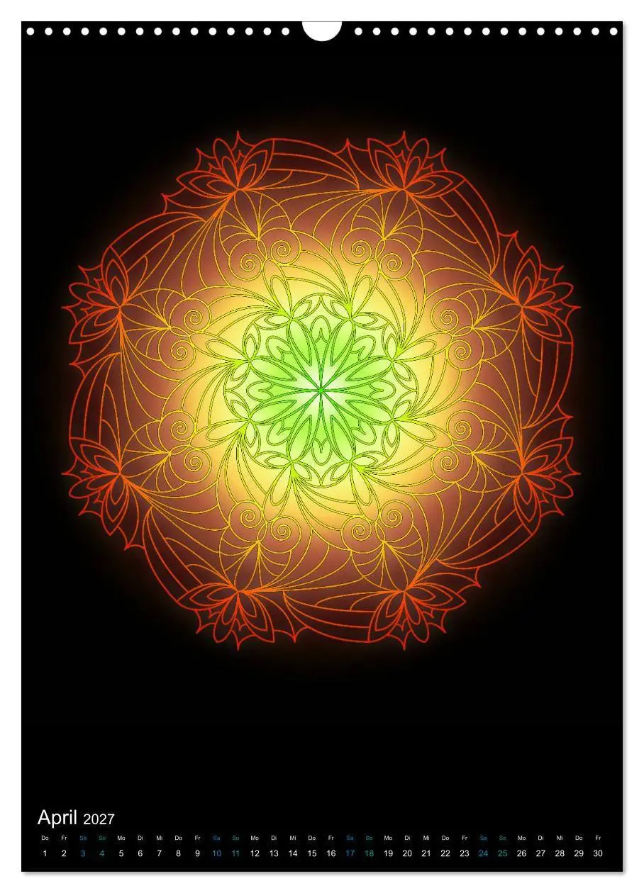 Bild: 9783569603516 | Mandala-Kalender 2027 (Wandkalender 2027 DIN A3 hoch), CALVENDO...