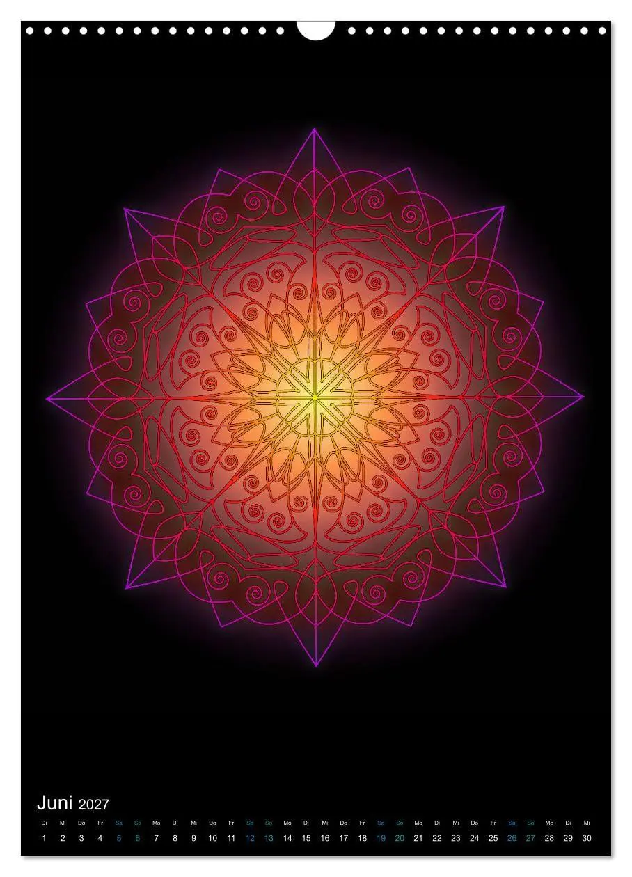 Bild: 9783569603516 | Mandala-Kalender 2027 (Wandkalender 2027 DIN A3 hoch), CALVENDO...