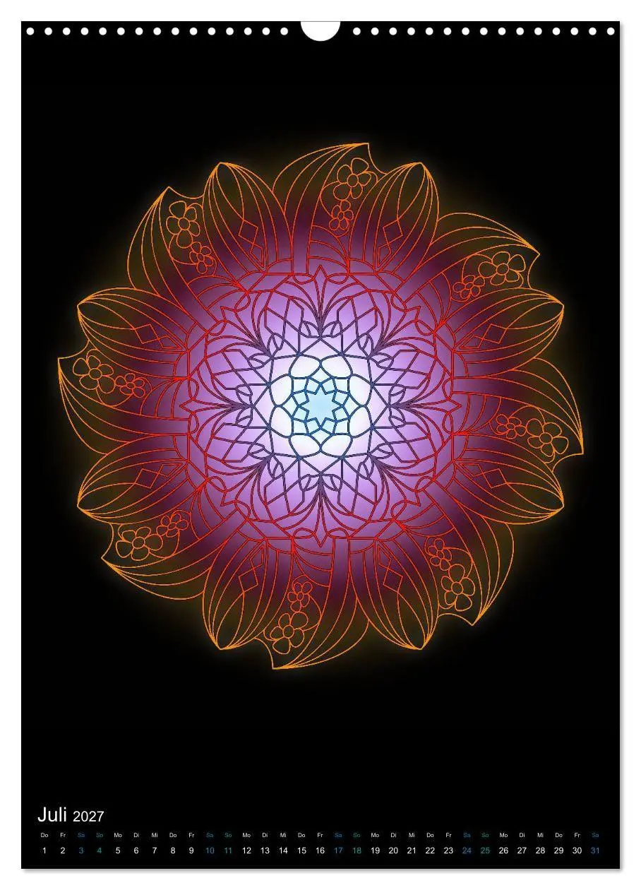 Bild: 9783569603516 | Mandala-Kalender 2027 (Wandkalender 2027 DIN A3 hoch), CALVENDO...