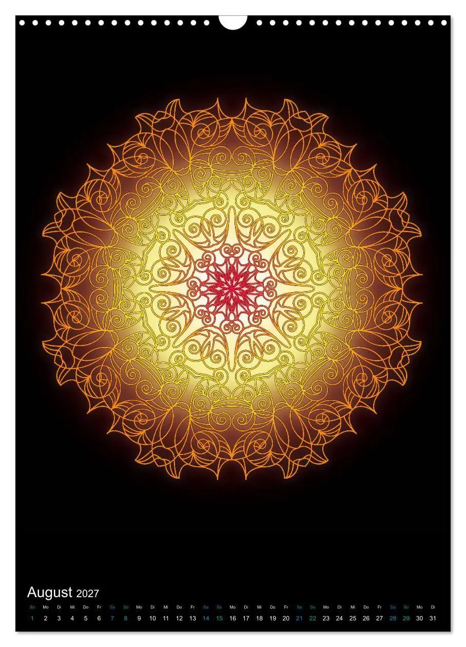Bild: 9783569603516 | Mandala-Kalender 2027 (Wandkalender 2027 DIN A3 hoch), CALVENDO...