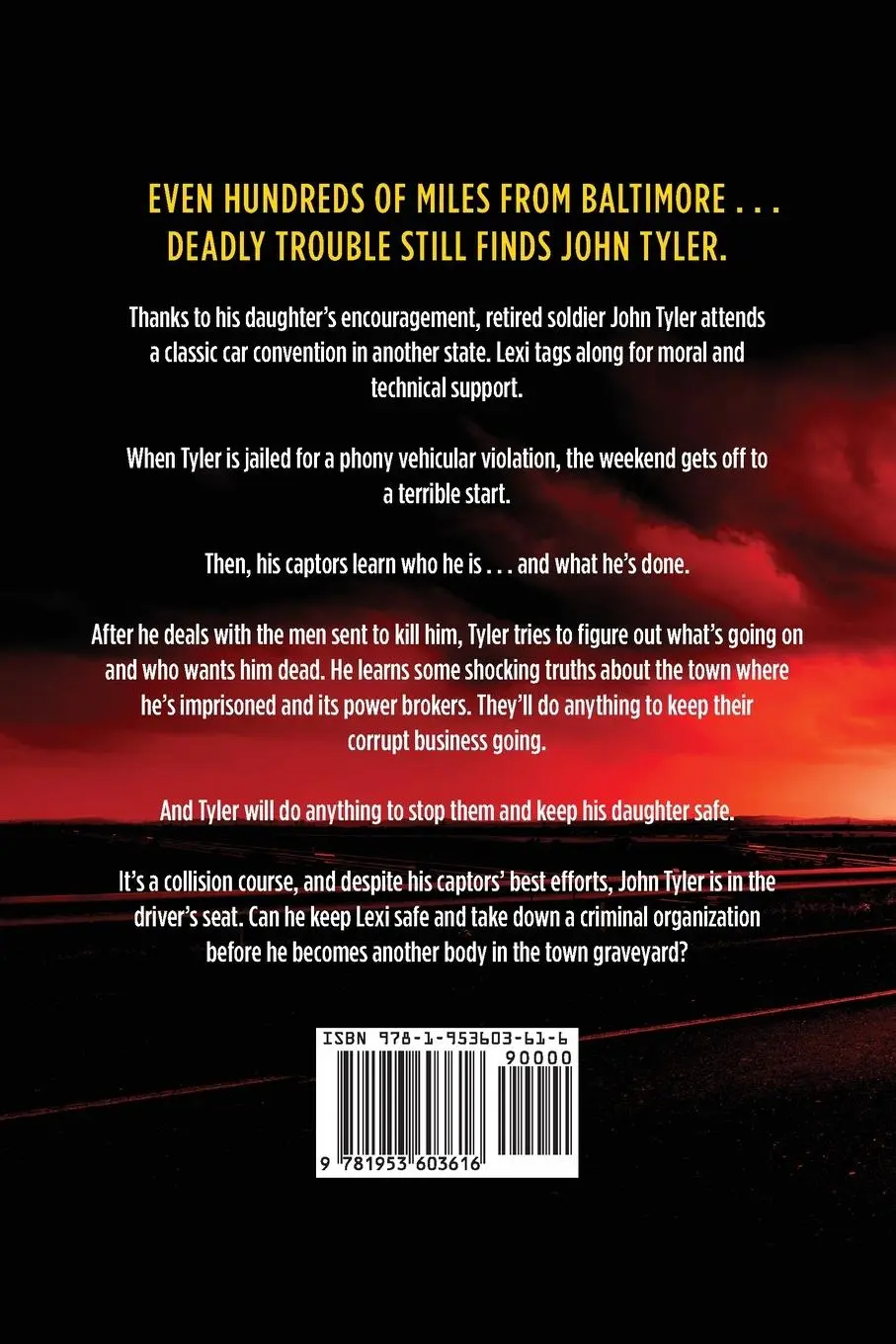 Rückseite: 9781953603616 | The Low Road | A John Tyler Thriller (Large Print edition) | Fowler