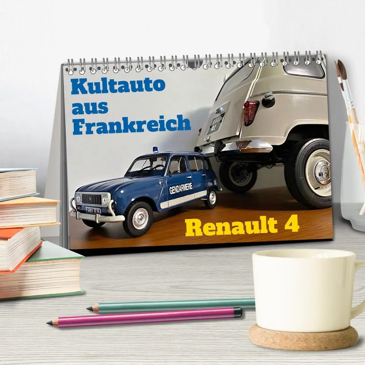 Bild: 9783516673616 | Kultauto aus Frankreich - Renault 4 (Tischkalender 2026 DIN A5...