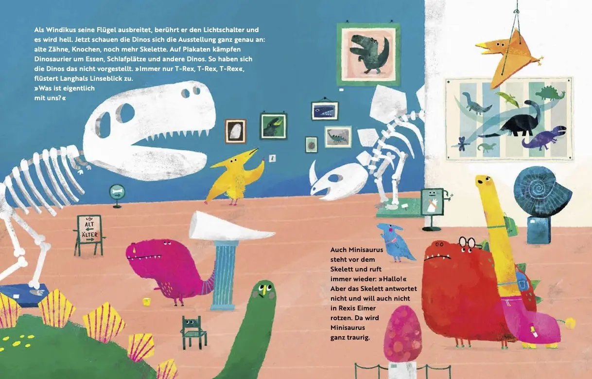 Bild: 9783701183616 | Was macht ein Dino im Museum? | Marie Gamillscheg | Buch | 32 S.