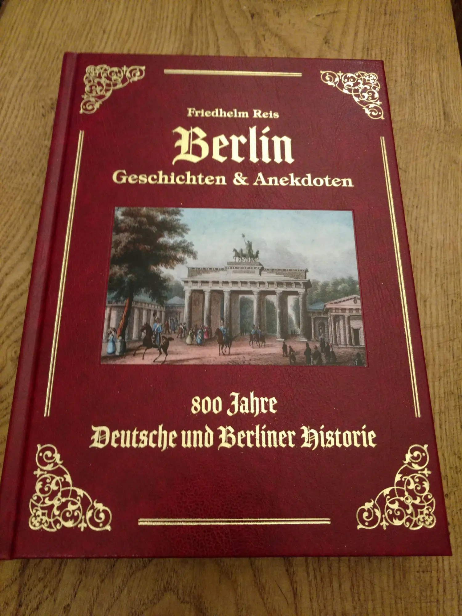 Rückseite: 9783981813616 | Berlin Geschichten &amp; Anekdoten -Exzellenz Ausgabe -Ledereinband mit...