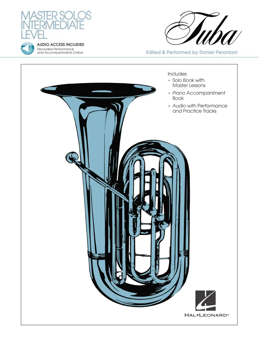 Cover: 73999593716 | Master Solos Intermediate Level - Tuba (B.C.) | Book/Online Audio