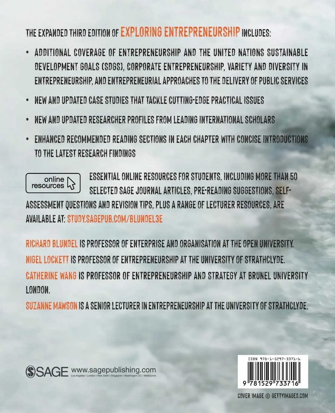 Rückseite: 9781529733716 | Exploring Entrepreneurship | Richard Blundel (u. a.) | Taschenbuch