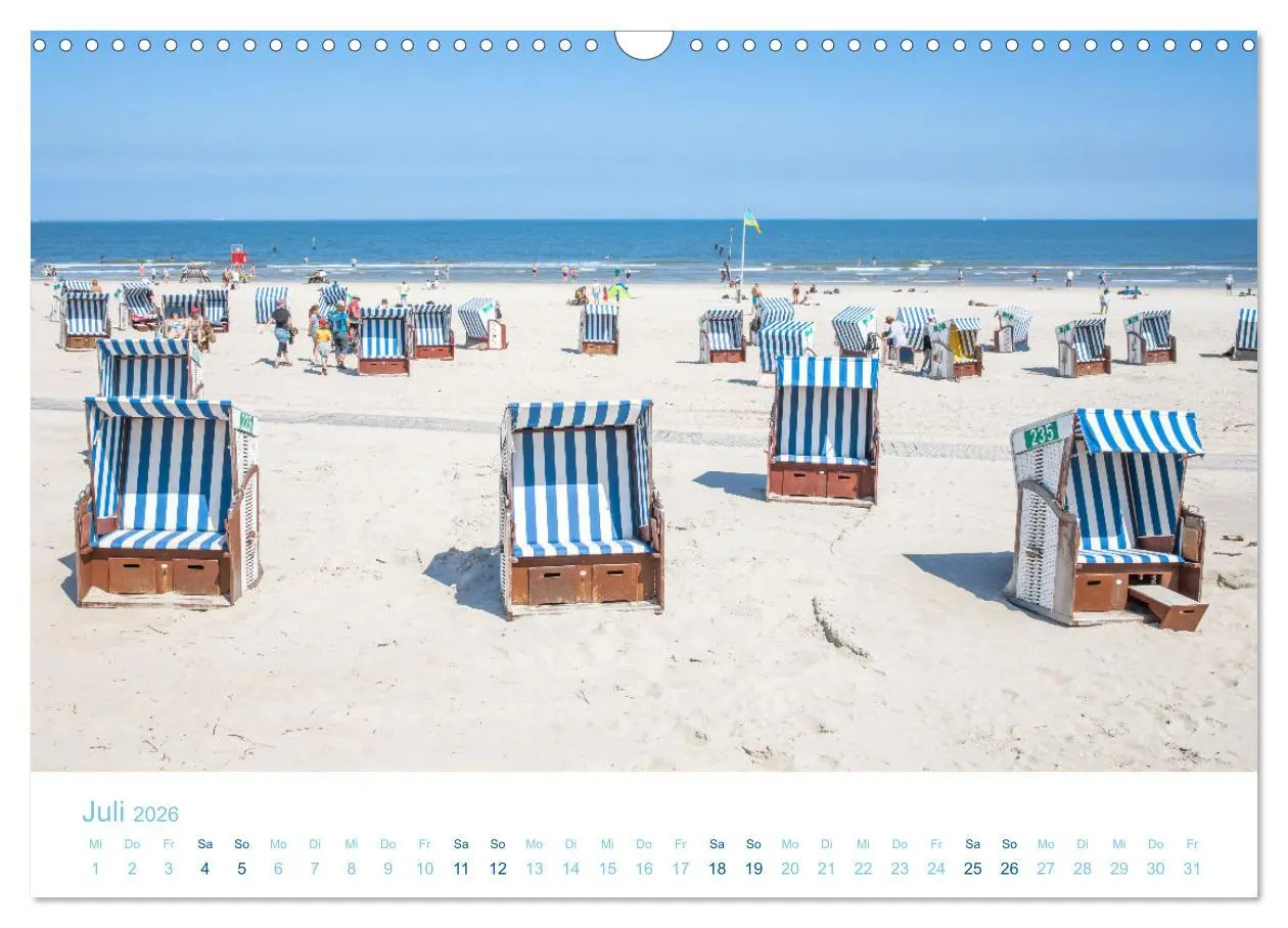Bild: 9783457643716 | Sommer auf Norderney (Wandkalender 2026 DIN A3 quer), CALVENDO...
