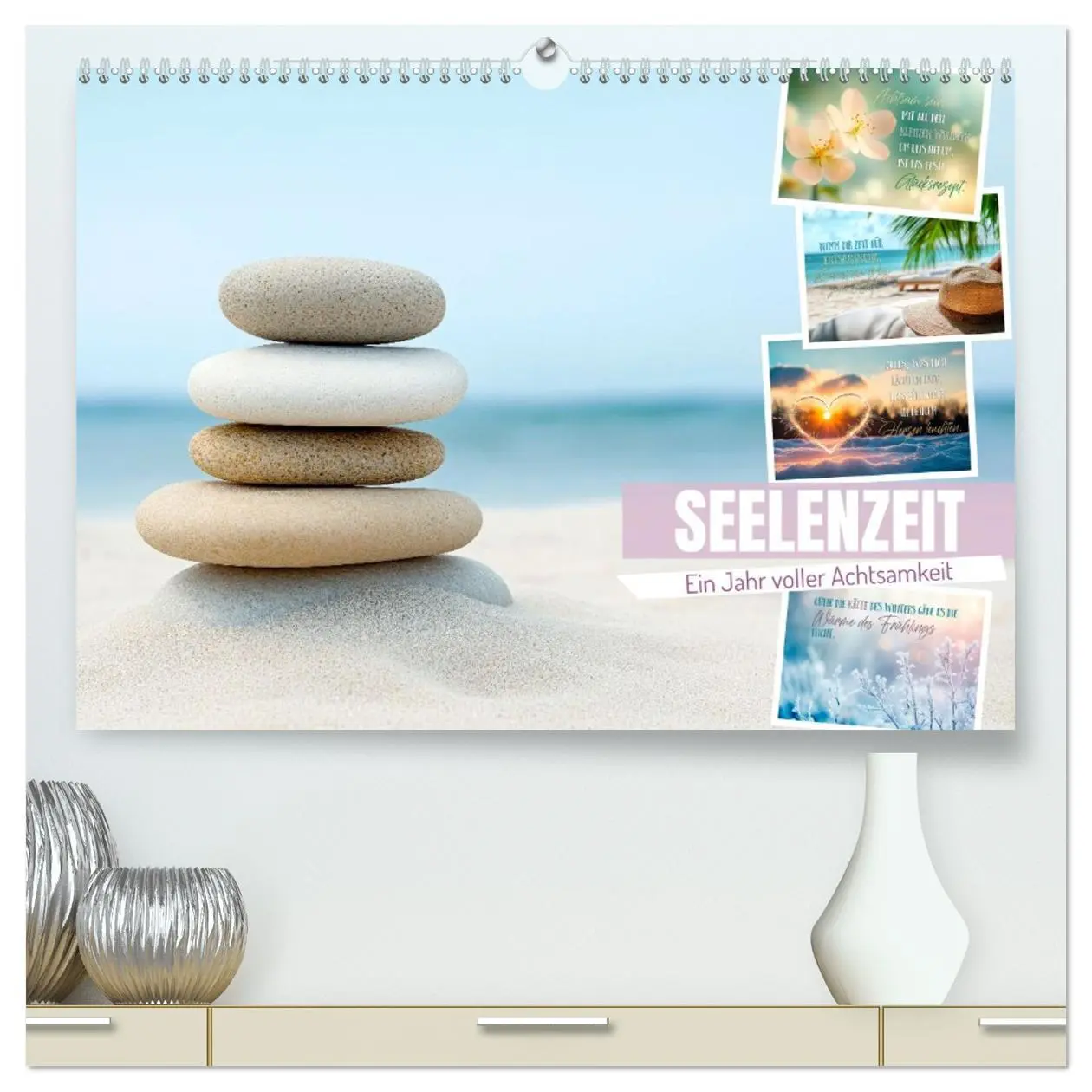 Cover: 9783516593716 | SEELENZEIT Ein Jahr voller Achtsamkeit (hochwertiger Premium...