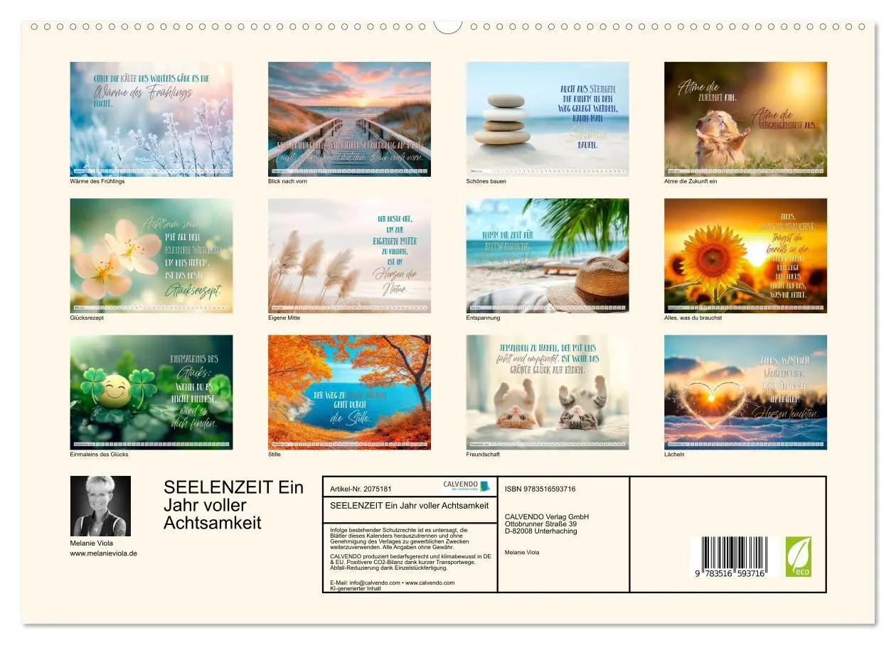 Bild: 9783516593716 | SEELENZEIT Ein Jahr voller Achtsamkeit (hochwertiger Premium...