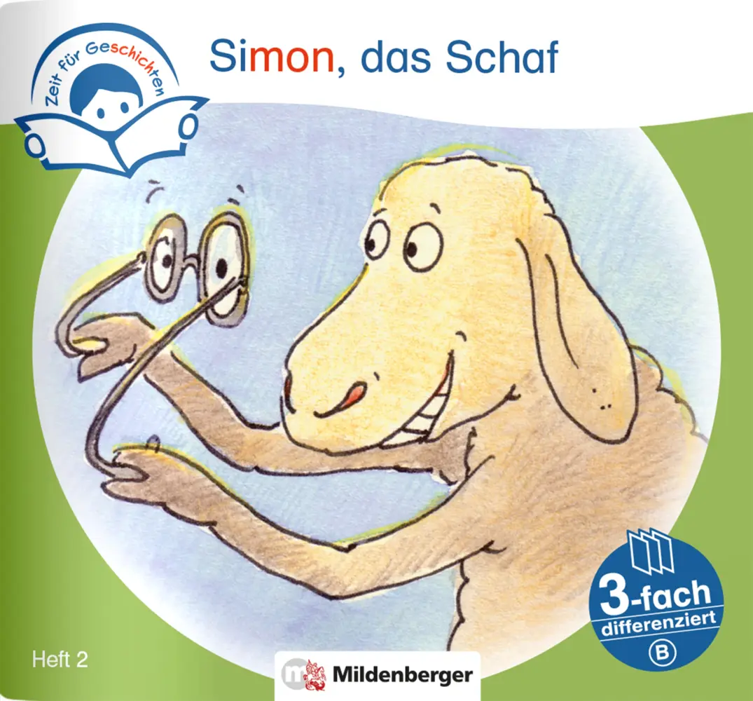 Cover: 9783619243716 | Zeit für Geschichten - 3-fach differenziert, Heft 2: Simon, das...