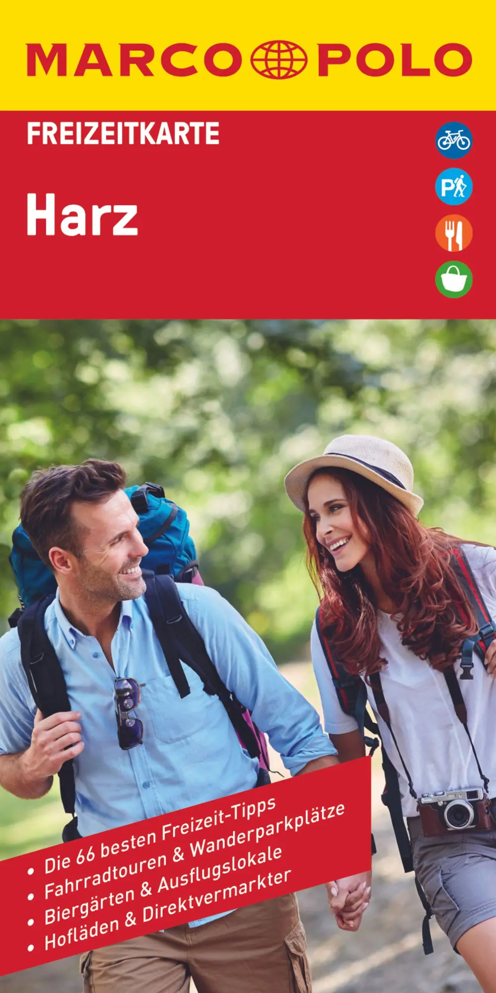 Cover: 9783829743716 | MARCO POLO Freizeitkarte 18 Harz 1:100.000 | 1:100 000 | (Land-)Karte