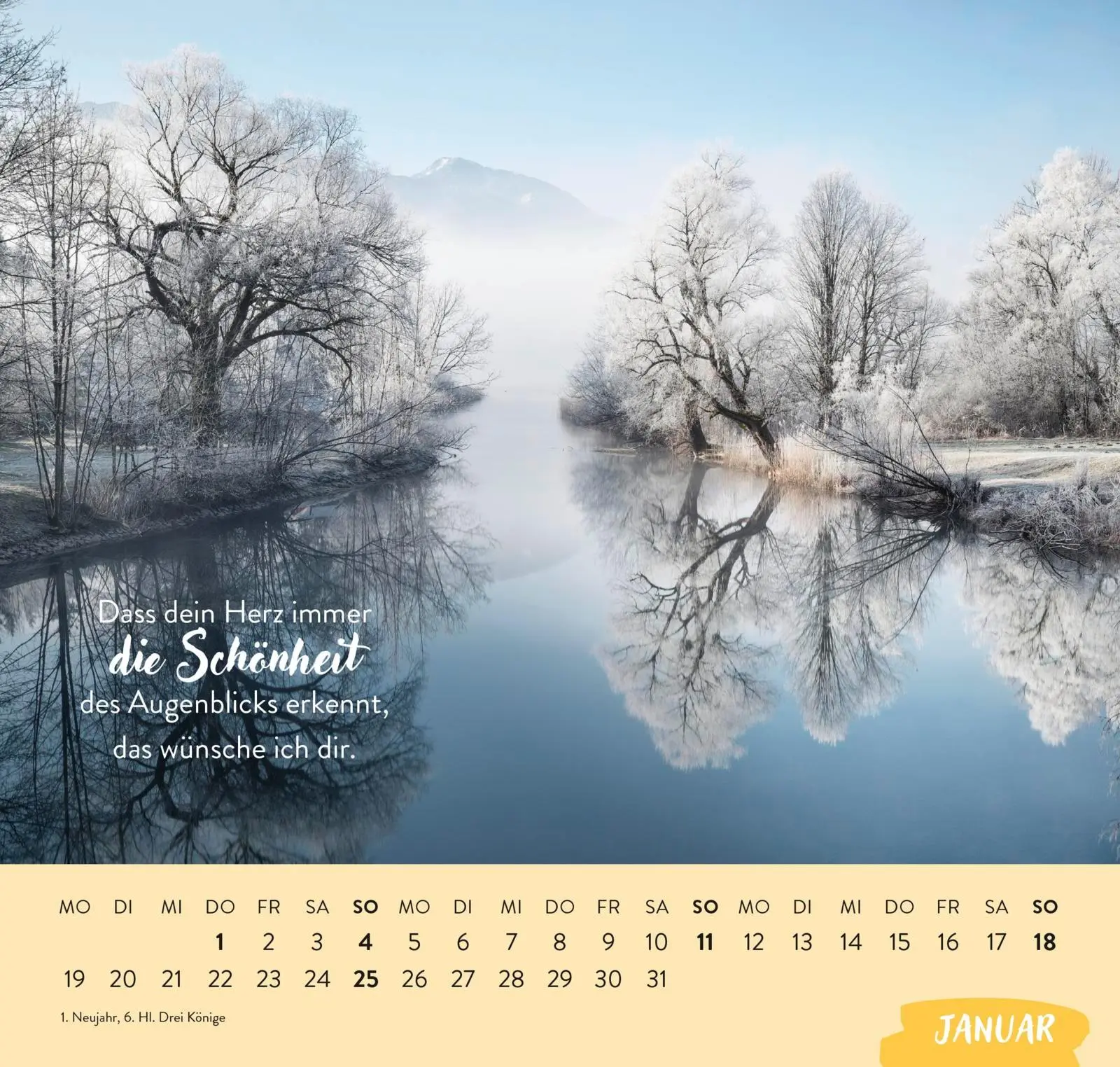 Bild: 4036442013816 | Wandkalender 2026: Was ich dir von Herzen wünsche | Groh Verlag | 2026