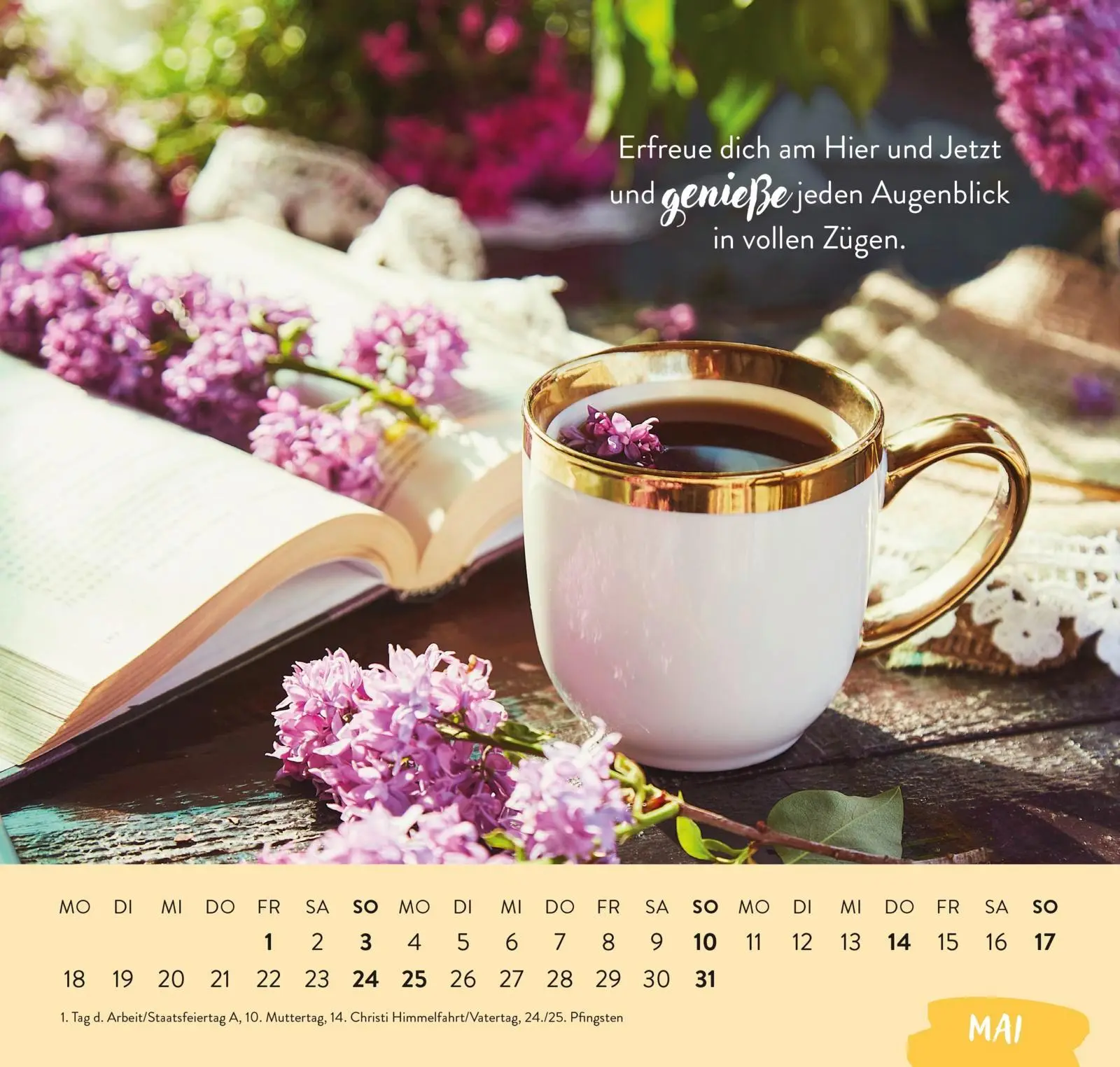 Bild: 4036442013816 | Wandkalender 2026: Was ich dir von Herzen wünsche | Groh Verlag | 2026