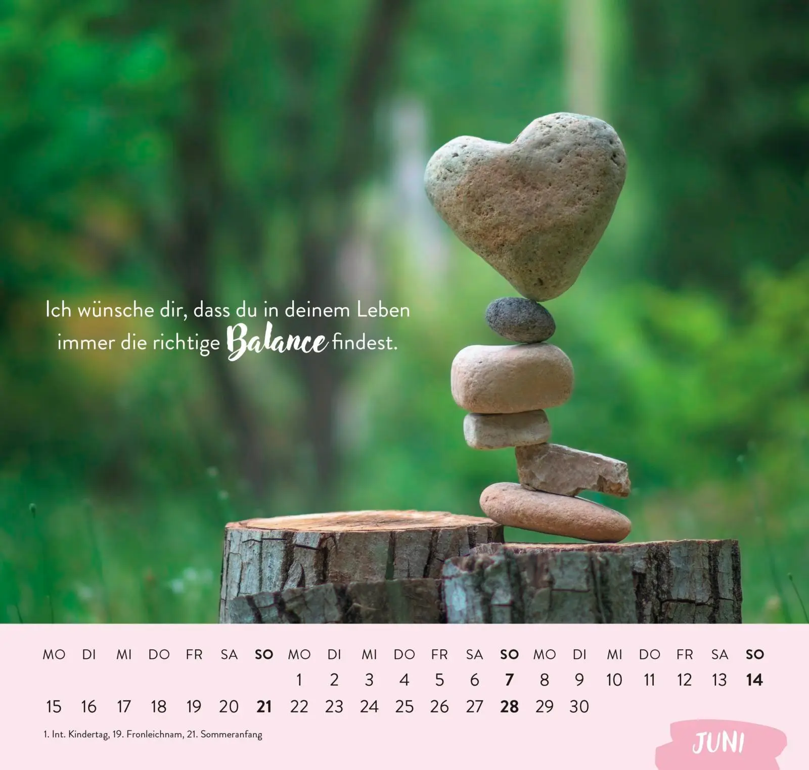 Bild: 4036442013816 | Wandkalender 2026: Was ich dir von Herzen wünsche | Groh Verlag | 2026