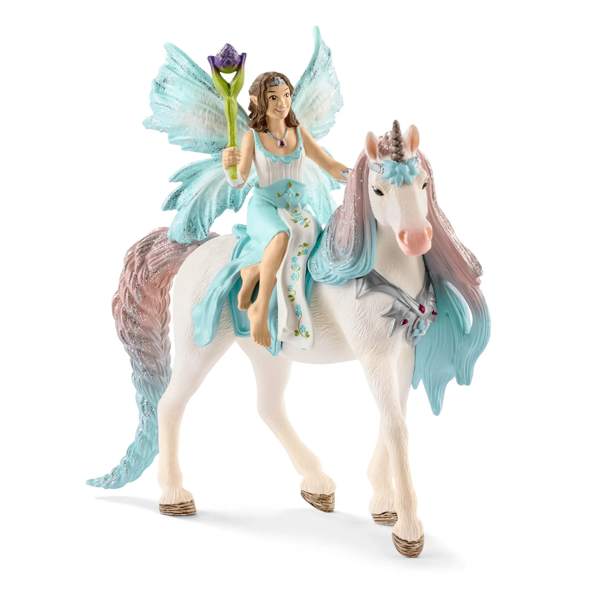 Cover: 4059433573816 | Schleich 70569 - Bayala, Eyela mit Prinzessinnen-Einhorn | 70569
