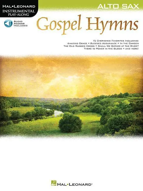 Cover: 9781495073816 | Gospel Hymns - Instrumental Play-Along - Alto Sax Book/Online Audio