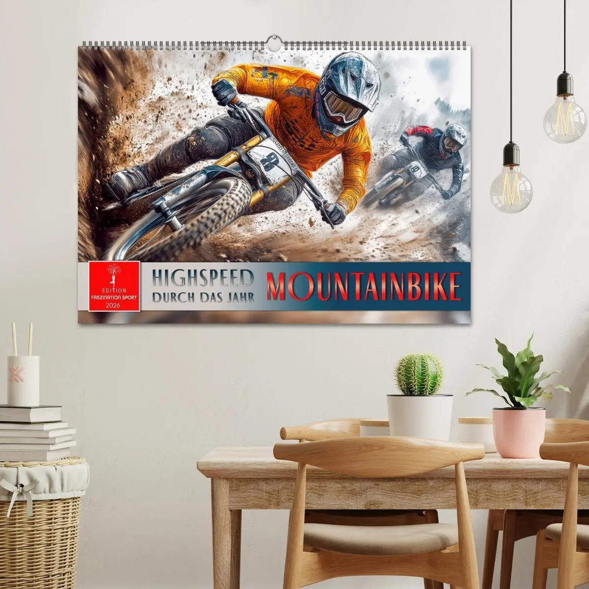 Bild: 9783457253816 | Mountainbike - Highspeed durch das Jahr (Wandkalender 2026 DIN A2...