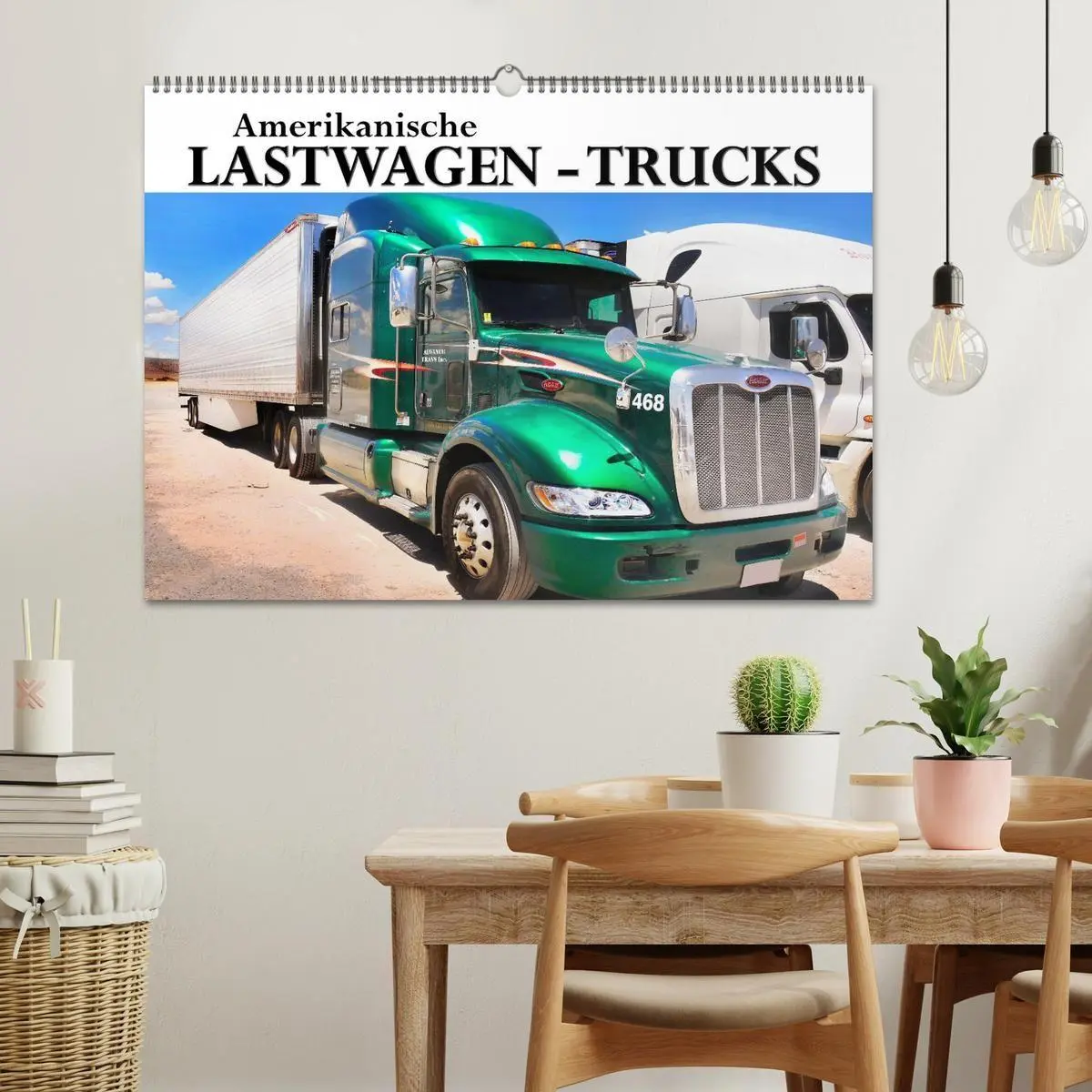 Bild: 9783516963816 | Amerikanische Lastwagen - Trucks (Wandkalender 2027 DIN A2 quer),...