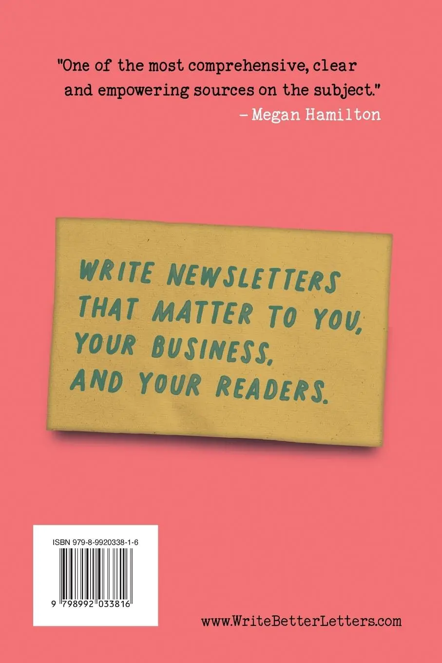 Rückseite: 9798992033816 | Write Better Newsletters | Camille Freeman | Taschenbuch | Englisch